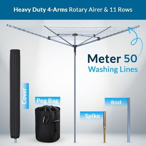 Heavy duty 60m rotary washing - heavy,