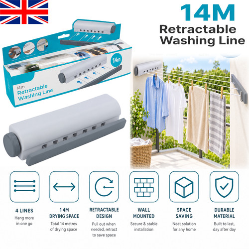 Line 14m retractable - retractable, clothes