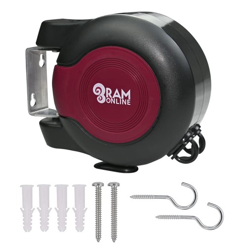 30m retractable washing line - 30m,