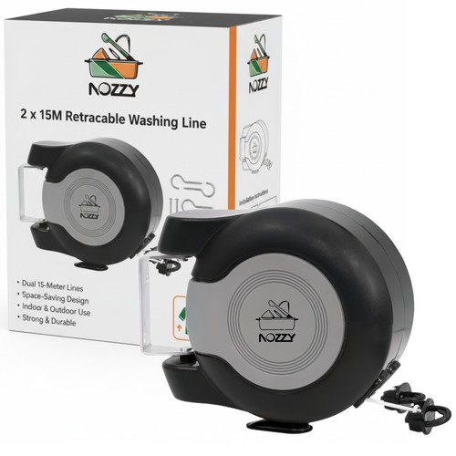 30m retractable clothes - clothes, reel