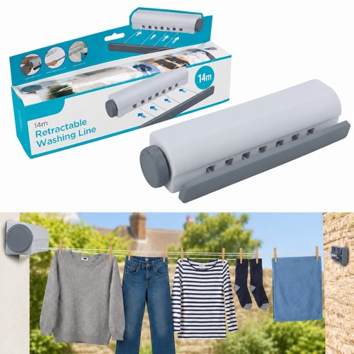 14m retractable line washing - 14m,