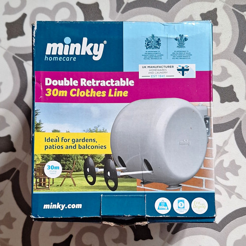 Minky double retractable - double, 30m