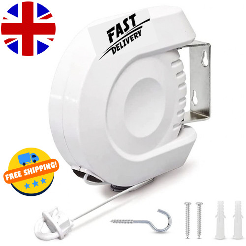 12m retractable clothes reel - retractable,