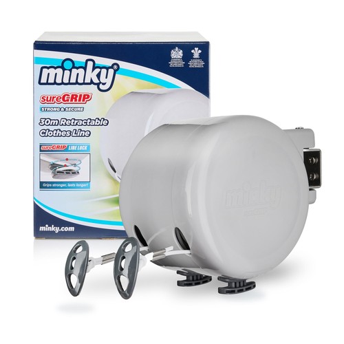 Retractable duo reel washing - retractable,