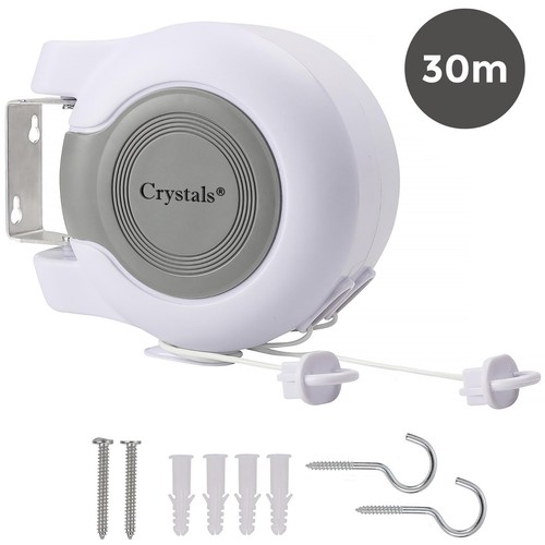 30m retractable clothes - 30m, reel