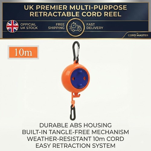 10m retractable clothesline - 10m,
