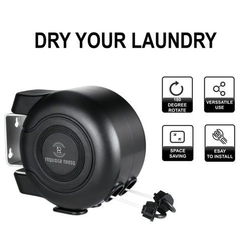30m washing line - washing, double