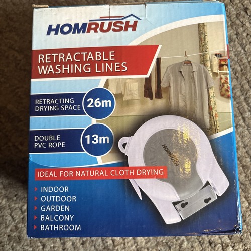 Retractable washing line 26m - washing,