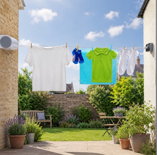 14m retractable clothesline - 14m,
