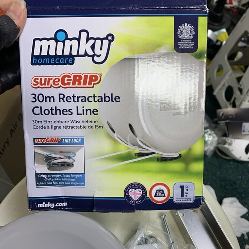 Minky retractable washing line - minky,